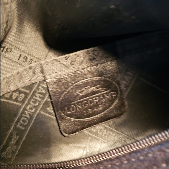 LONGCHAMP PARIS VINTAGE 1948 HANDBAG - Picture 4 of 4